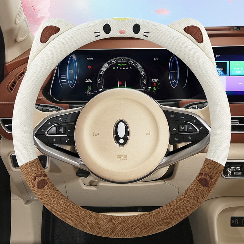 速发今日光Q2光花仙子光m1m2L老头乐四轮电动方向盘套四季