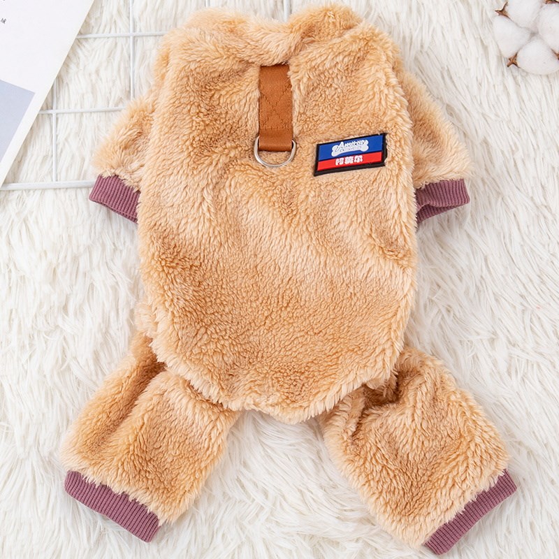 速发衣服冬季保暖泰迪比熊幼犬小鹿犬小猫咪狗秋冬装服饰