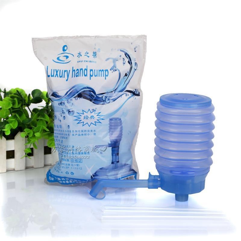 速发L绿色硬壳桶装水 水器 压水器 抽水器泵取水泵 手压式压力泵