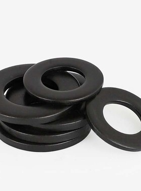 速发黑色04不锈钢加厚加大薄宽M片加平黑锌平垫圈M4M5M8M10垫12M1