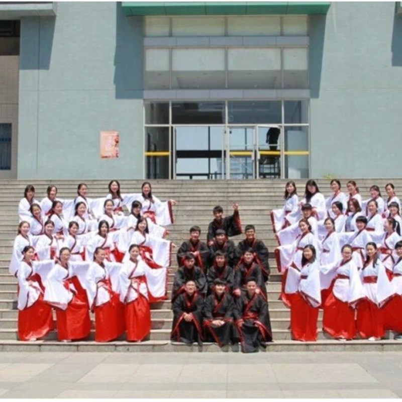 速发服服男古装侠客书生秀才祭拜庙会汉人礼成汉服表演服学生礼仪