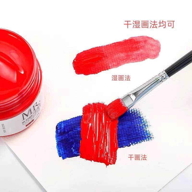 速发大瓶装丙烯颜料初学者彩绘墙绘纺织陶瓷石头画鞋子衣服2L升大