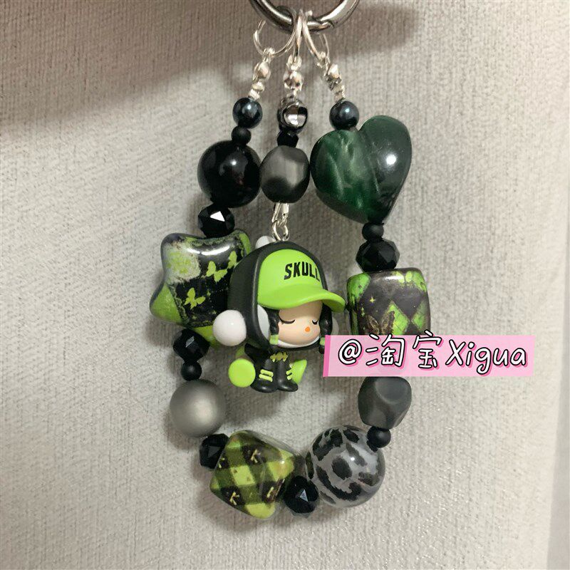 速发西瓜北京sp萌粒手机链手机挂饰