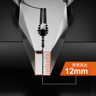 热销老虎钳家用钢丝钳电工专用多功能手钳子工具套组大全斜口钳尖