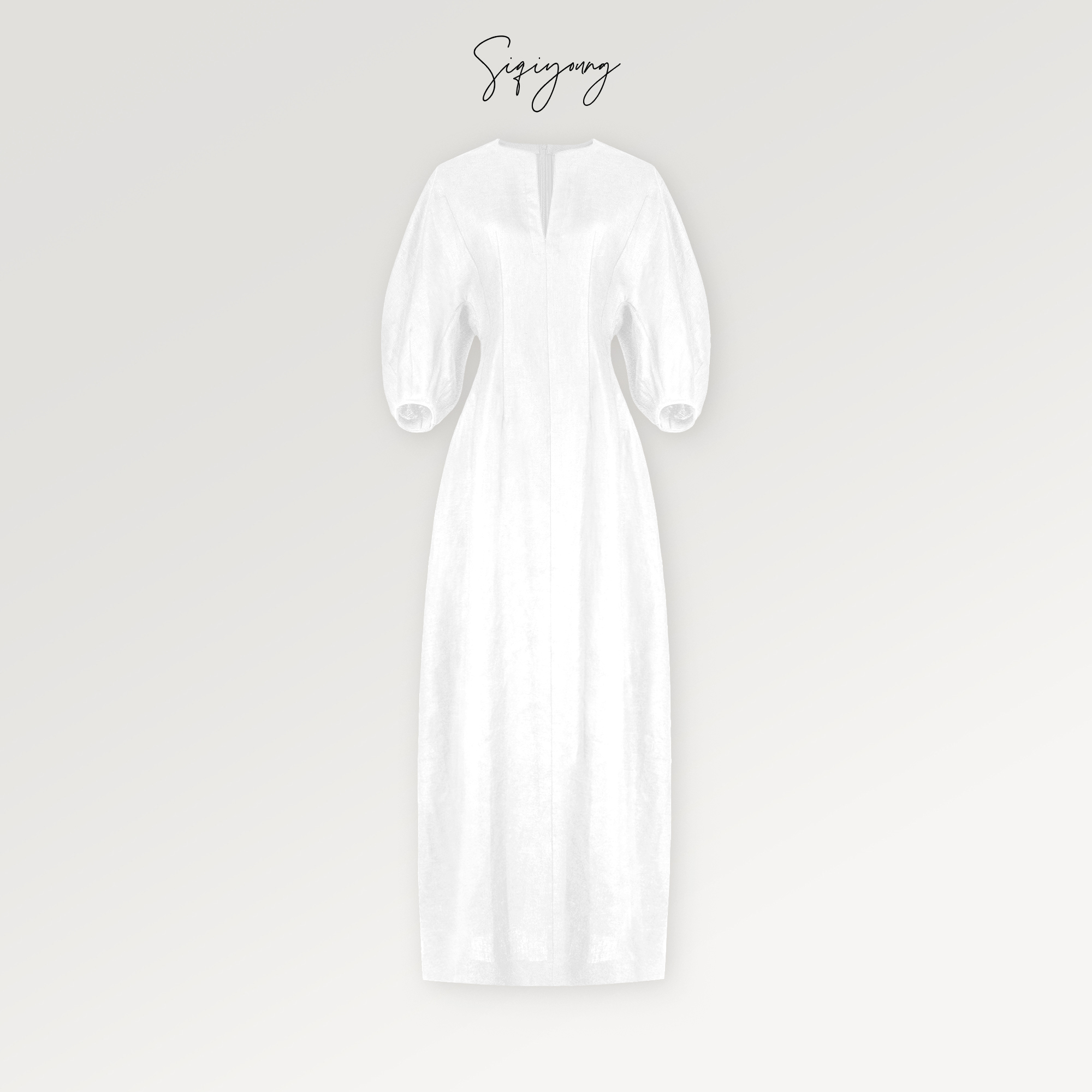 SIQIYOUNG博物馆系列连衣裙