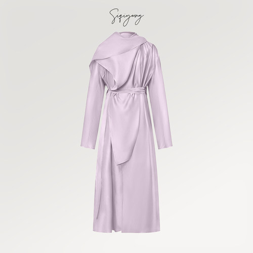 SIQIYOUNG-一衣多穿慵懒风衣