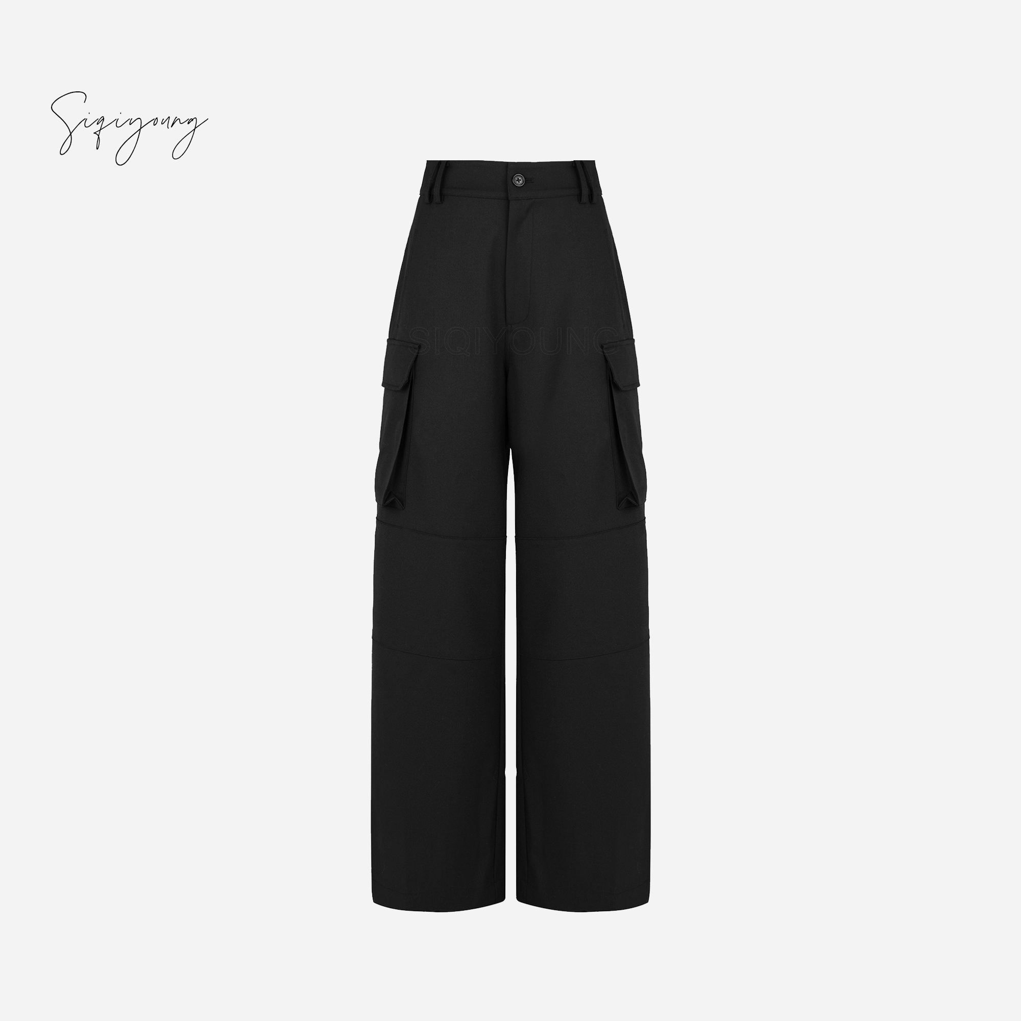 SIQIYOUNG  Tooling style 雅痞创意工装裤