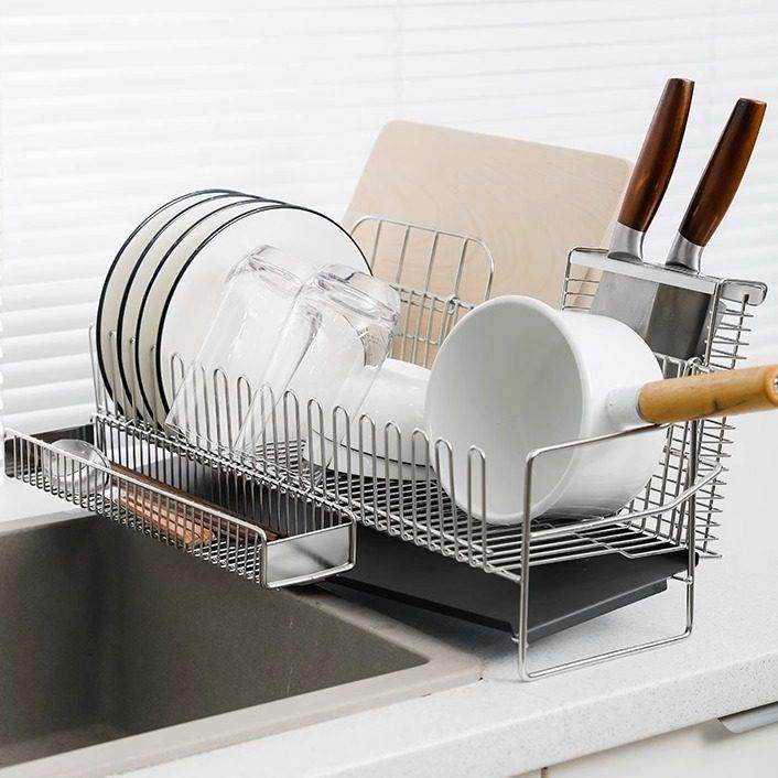 304不锈钢沥水碗碟架厨房水槽置物架砧板架刀架水杯沥水架勺筷桶,厨房/烹饪用具,水槽置物架,淘宝优惠券,粉丝福利购,淘宝优惠卷