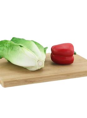 样板间厨房摆件组合彷真蔬菜面包模型套装样板房橱柜台面软装饰品