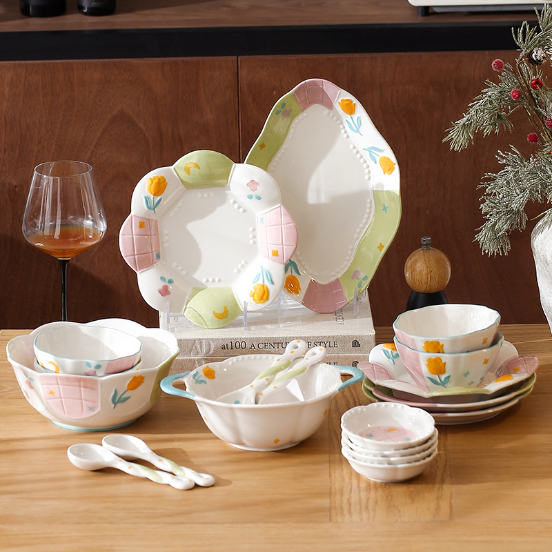 2025新款特别好看的饭碗筷套装