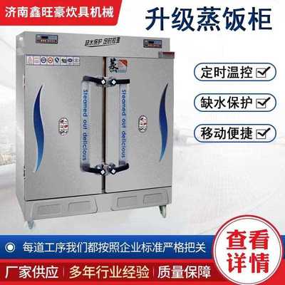 加厚不锈钢多功能蒸饭柜 定时温控蒸柜  米饭馒头蒸车 商用蒸饭柜