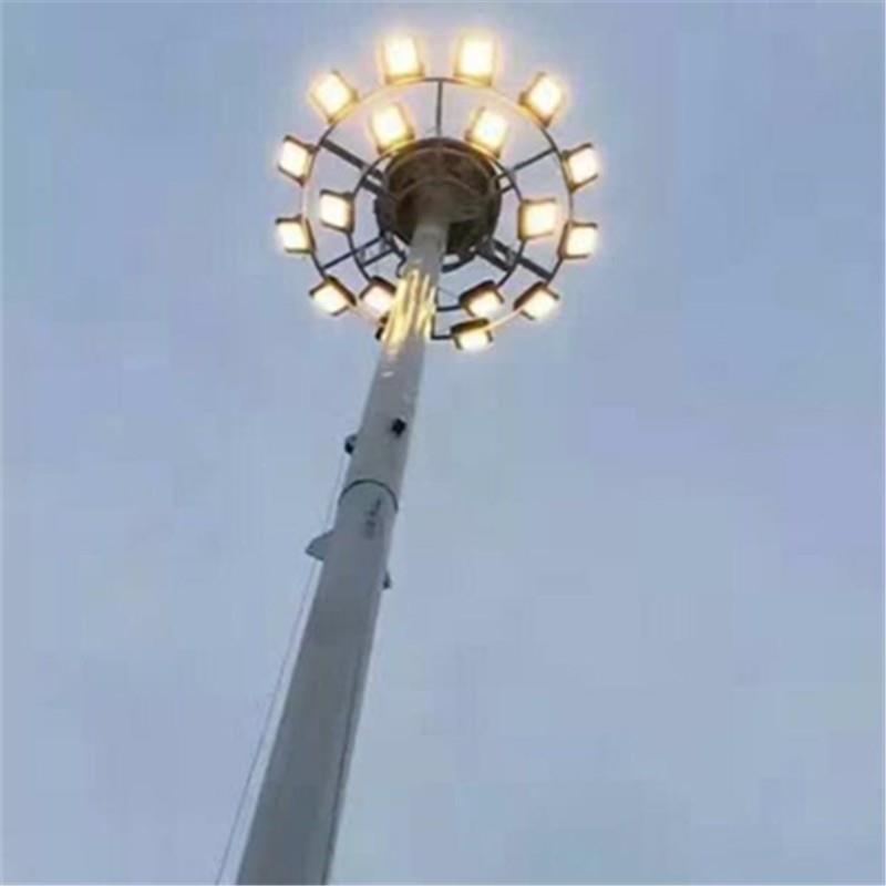 供应防爆高杆灯篮球场高杆灯广场led高杆灯6边形25米高杆灯