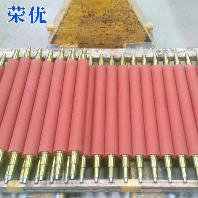 供应耐高温抗静电导电硅胶辊粘尘硅胶辊耐磨硅胶辊硅胶辊