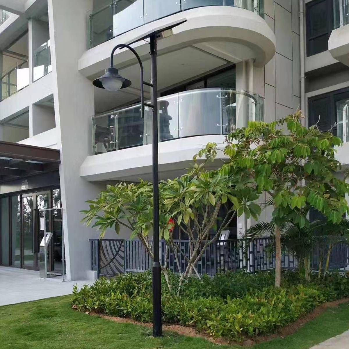 户外按需庭院灯花园米6米园林头灯形双景观灯草地公园le3d异防水