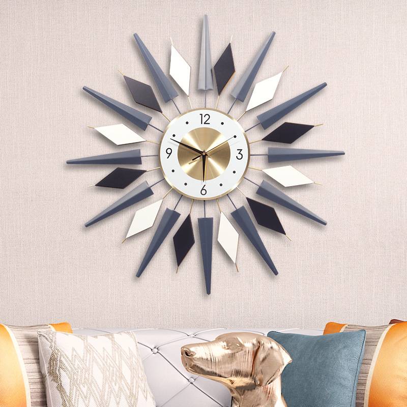 挂钟轻奢时尚简约客厅钟表个性创意网红装饰时钟挂墙现代家用挂表