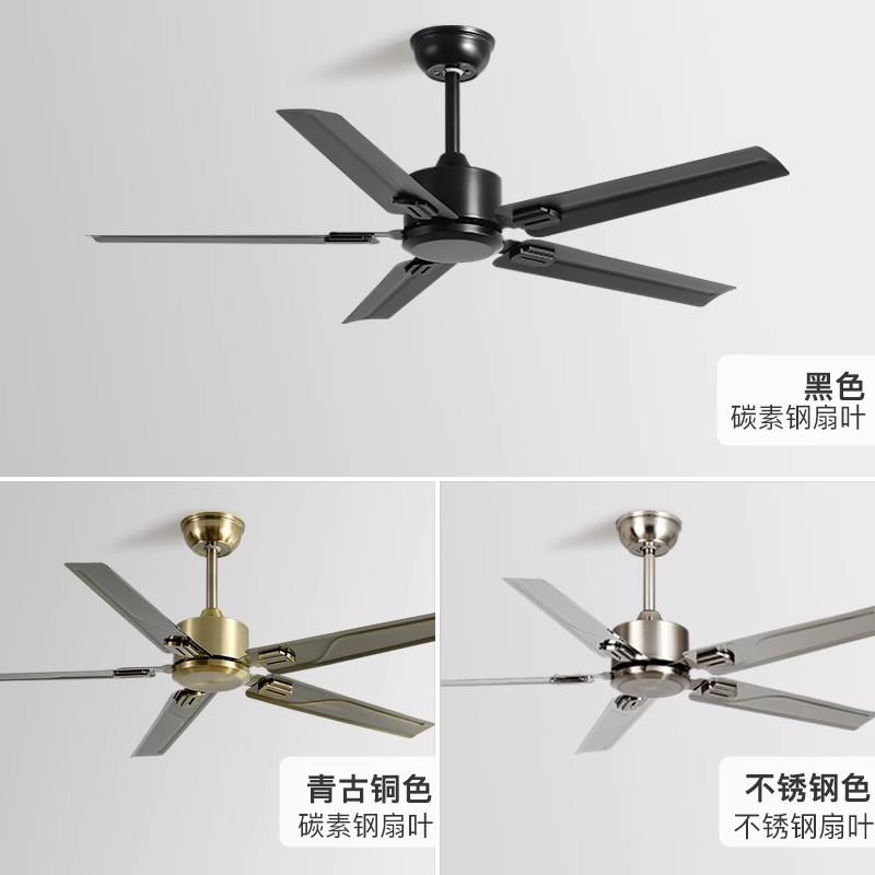 吊扇大风客厅15餐力厅家用复顶古扇吊挂式商用吊工业无风灯电风扇