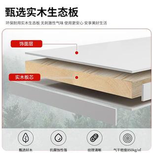 实木收衣柜家用室简约推拉门小户连型出URT租屋衣柜纳储物大卧衣