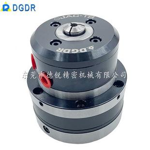 T氣8通孔8MM旋轉動夾具小車夾RTY卡 氣動盤中空旋床轉氣壓夾頭JAC