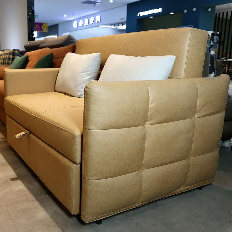 现约代简抽拉式沙发床两用户折型客厅懒人沙发网红单双人叠多用途