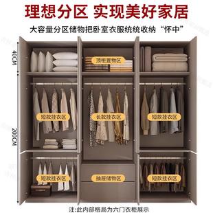 可现做224新门款 Fls衣柜一到0顶家用卧室出租房用NUO组合免装 安收
