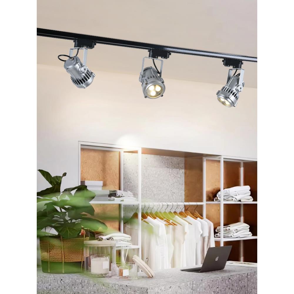 覆古个性化工业风格表面安装轨道灯聚光灯商店商业咖啡馆服装店酒