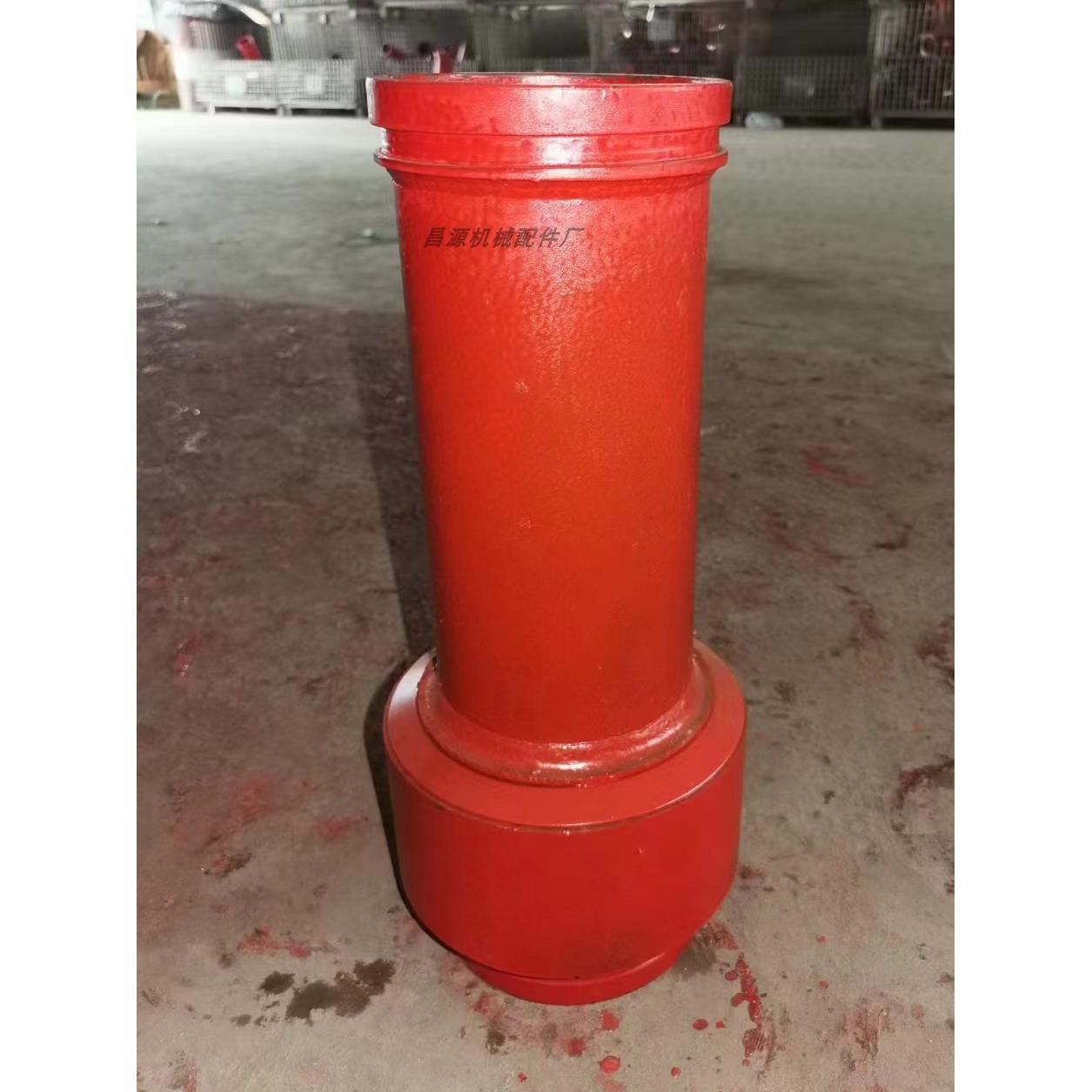 混凝土布料机配件360旋转直管回转支承万向节转盘90度350弯管轴承