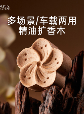 Aroma promise车载扩香木空调出风口精油香氛多场景摆件空气清新