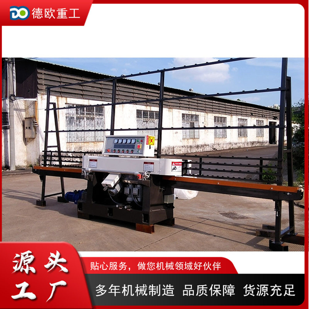 全自动直线玻璃倒角抛光机