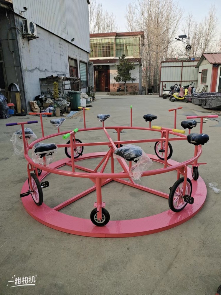 儿童有轨多人自行车景区公园游乐