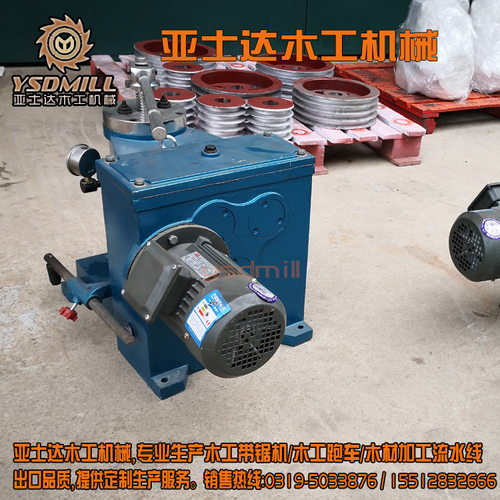 新型MR-417辊压机木工带锯机全自动跑车锯条全套带锯设备