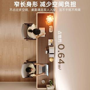 桌长条桌子出租屋学生室台小户型床卧边WSA116 实木电桌脑家用书式