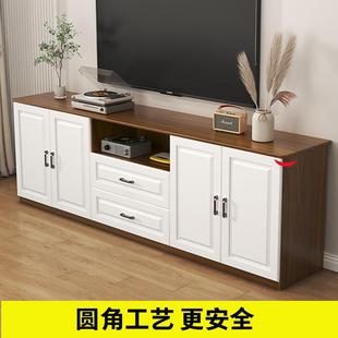 多功能柜 电视柜实木用家客厅GVZ储物柜代简高约现小户型卧室欧式
