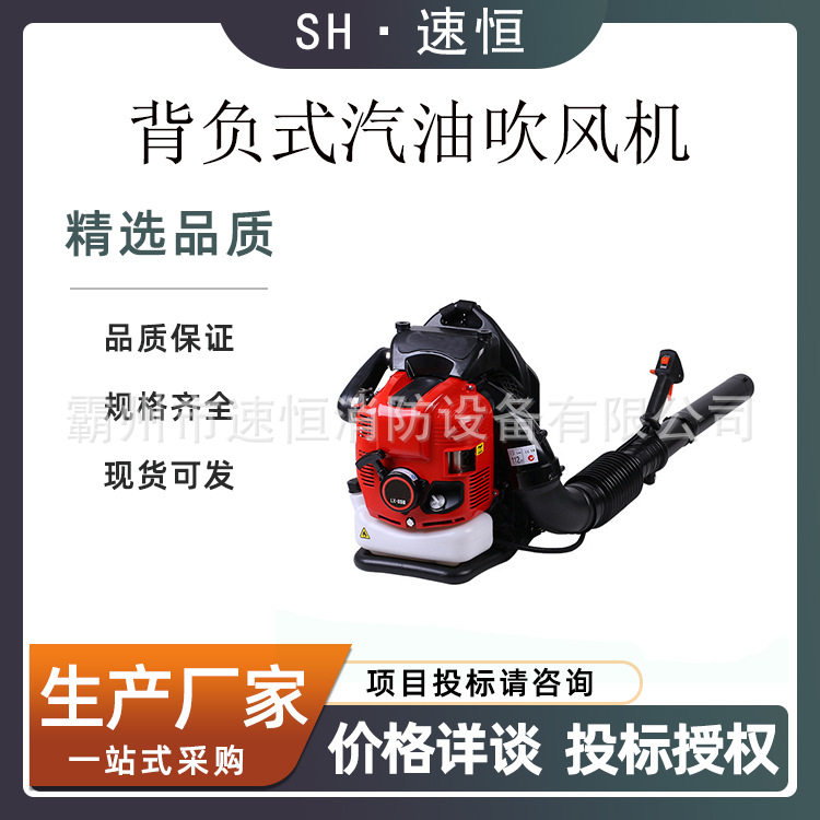道路除尘吹叶机9900四冲程背负式