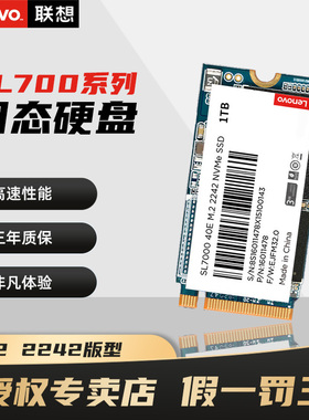 联想SL7000 40E 2242 NVME PCie4.0 E14 E15 X1nano 小新固态硬盘