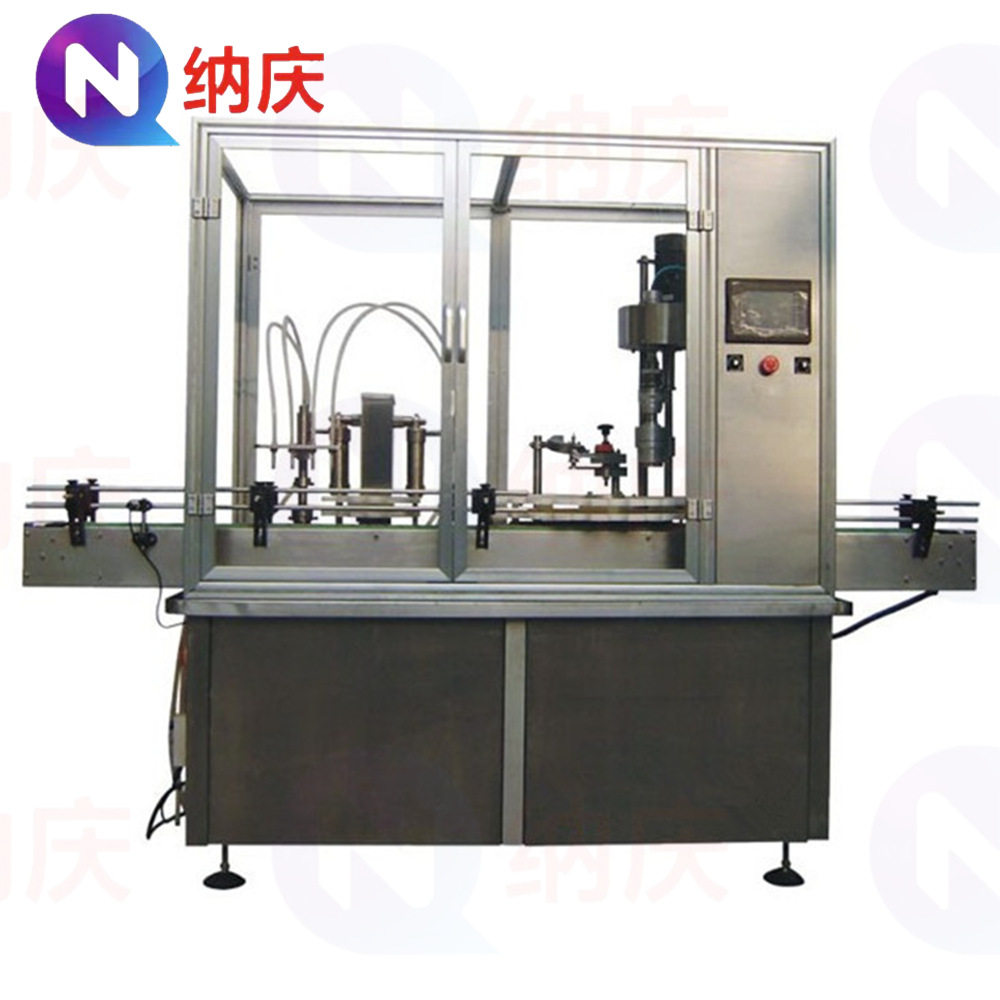 100-500ML直线活塞旋盖灌装机