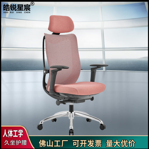 人体工学椅电脑椅家用书房舒适久坐办公椅学习椅子职员电竞座椅转