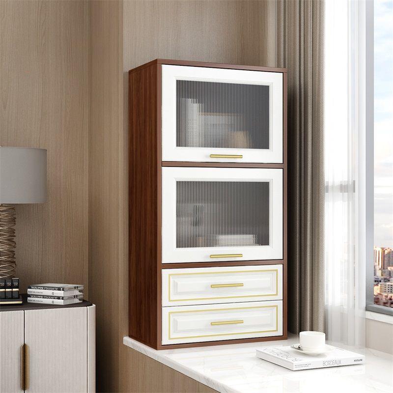 飘窗JNJ书架储台小书柜卧室飘储物柜置窗物架飘窗柜物柜窗上收纳