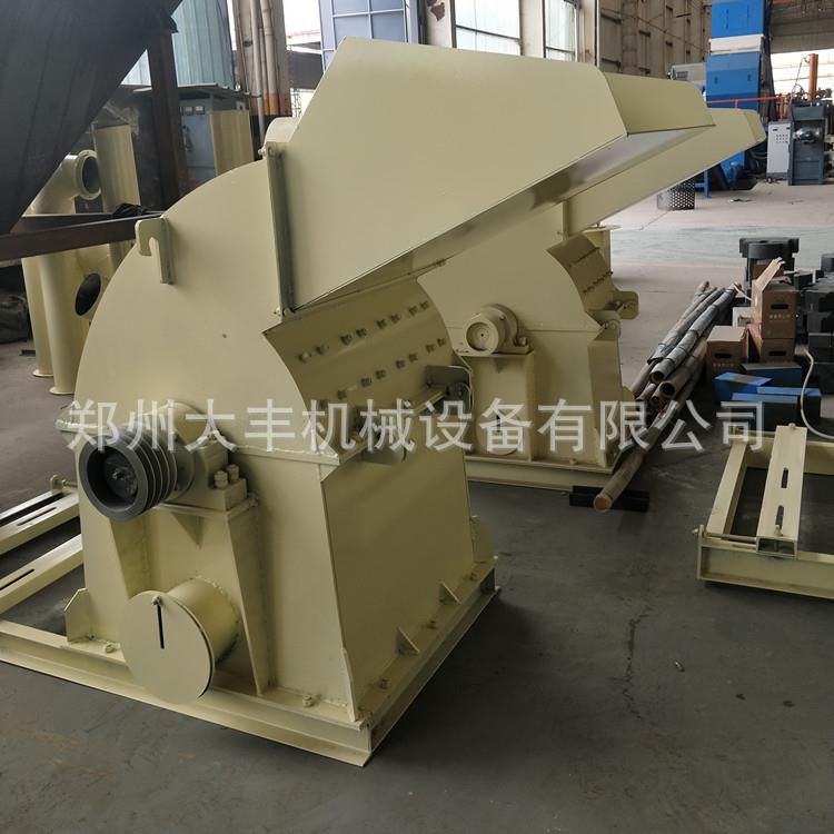 单双口全自动树枝木块锯末机肥料木屑机废旧模板边角料木材粉碎机