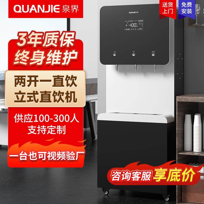 商用净水器RO反渗透立式直饮机即热饮水机开水器热水冷热一体