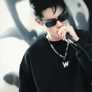 男女情侣大码 卫衣男女春秋冬款 宽松 重磅圆领长袖 港风潮牌明星同款