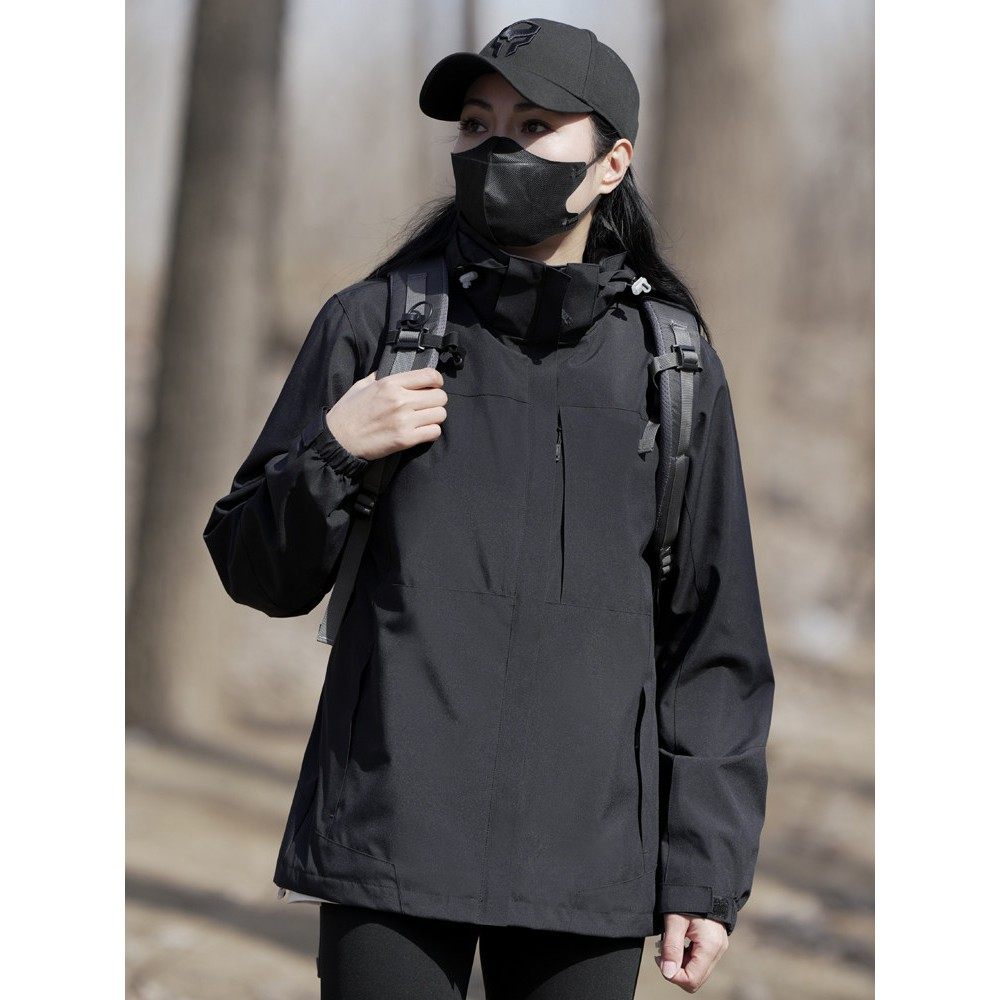 香港时尚品牌山风户外男女夹克三合一可拆卸秋冬藏式滑雪夹克,户外/登山/野营/旅行用品,冲锋衣,淘宝优惠券,粉丝福利购,淘宝优惠卷