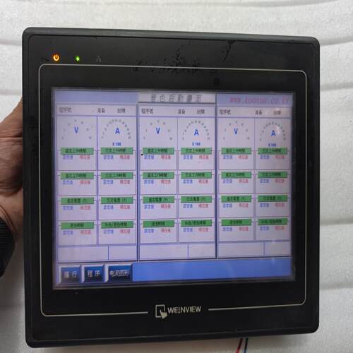 (议价)威纶触摸屏 MT6100i V3WV 成色如图，