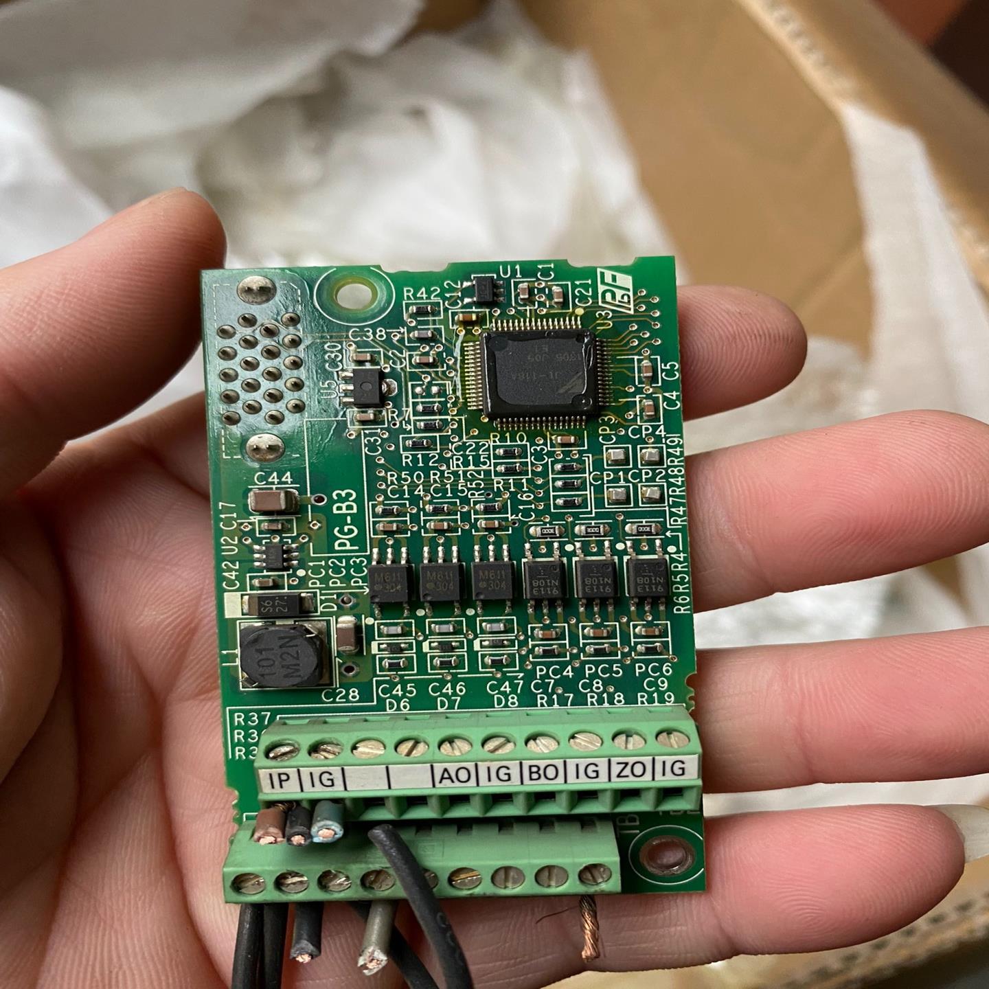 安川PG卡 PG-B3 成色嘎嘎新 嘎嘎漂亮(崽崽配件）