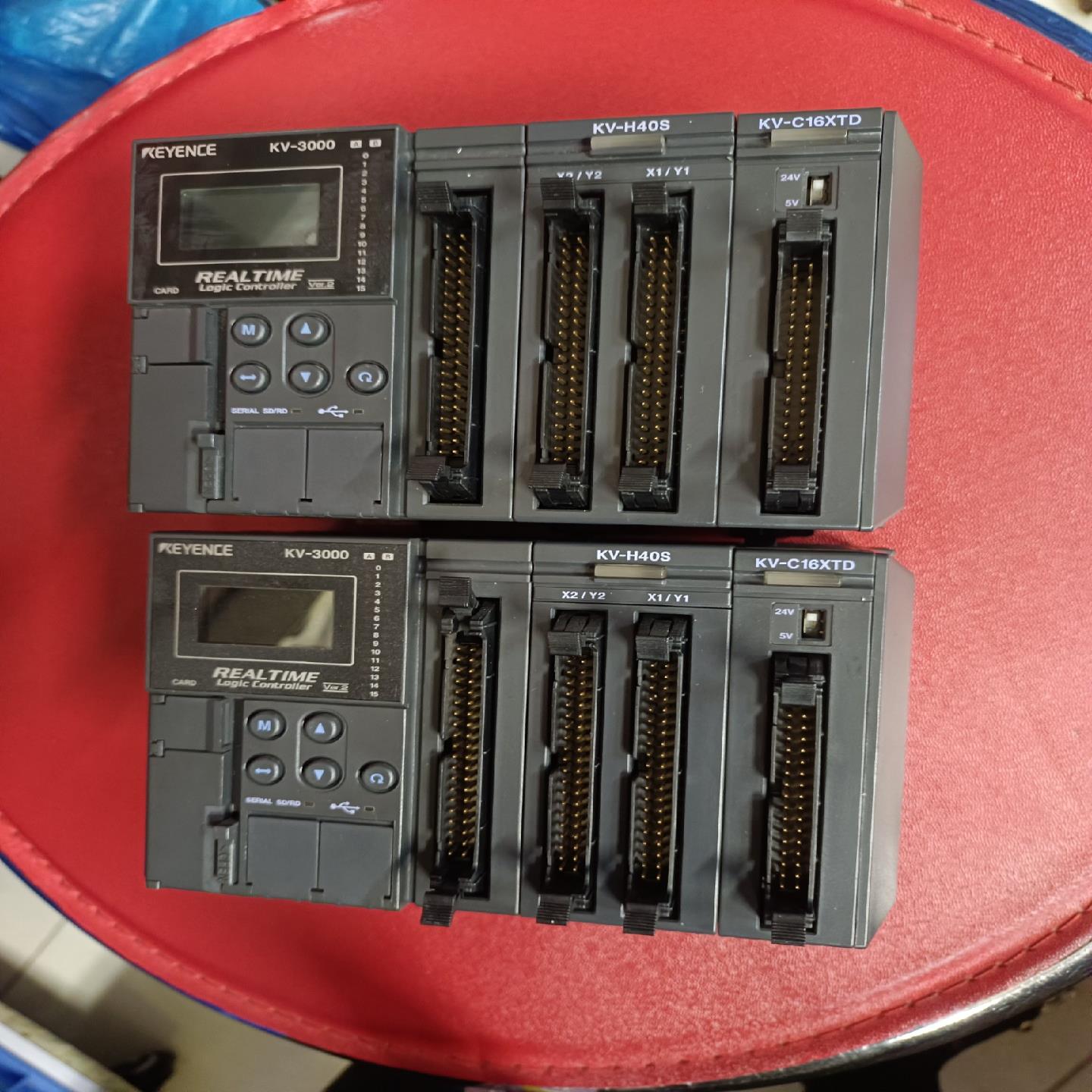 基恩士PLC KV-3000 KV-H40S KV-C16X（憨憨电子）