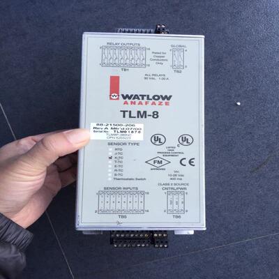 ANAFAZE TLM-8 88-21500-206 TLM8P-380NC WATLOW 现货~议价