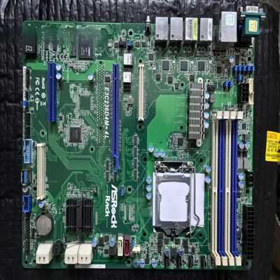 议~华擎 E3C236D4M-4L 作站主板 实物图
