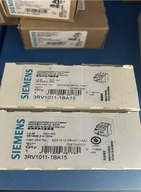断路器3RV1011-1BA15   1.4-2A~议价