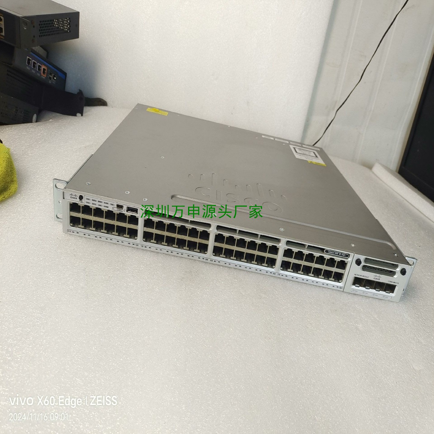 CiscoWS-C3850-48P-L 48口全千兆p【议价】