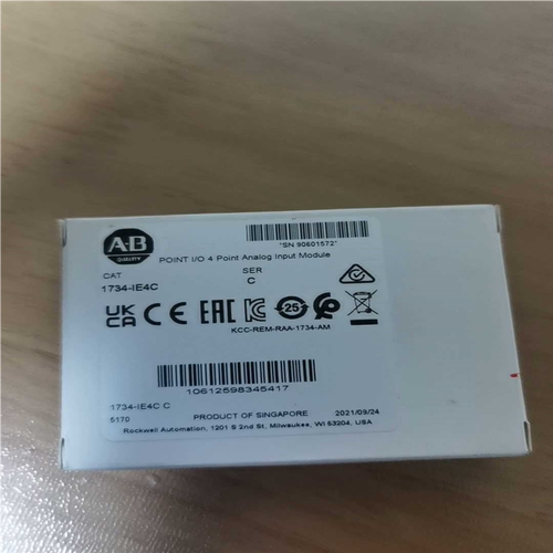 (议价)AB模拟量输入模块，1734-IE4C，一件，2021年9月
