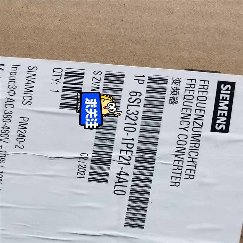 6SL3210-1PE21-4AL0全新原装西门子PM240